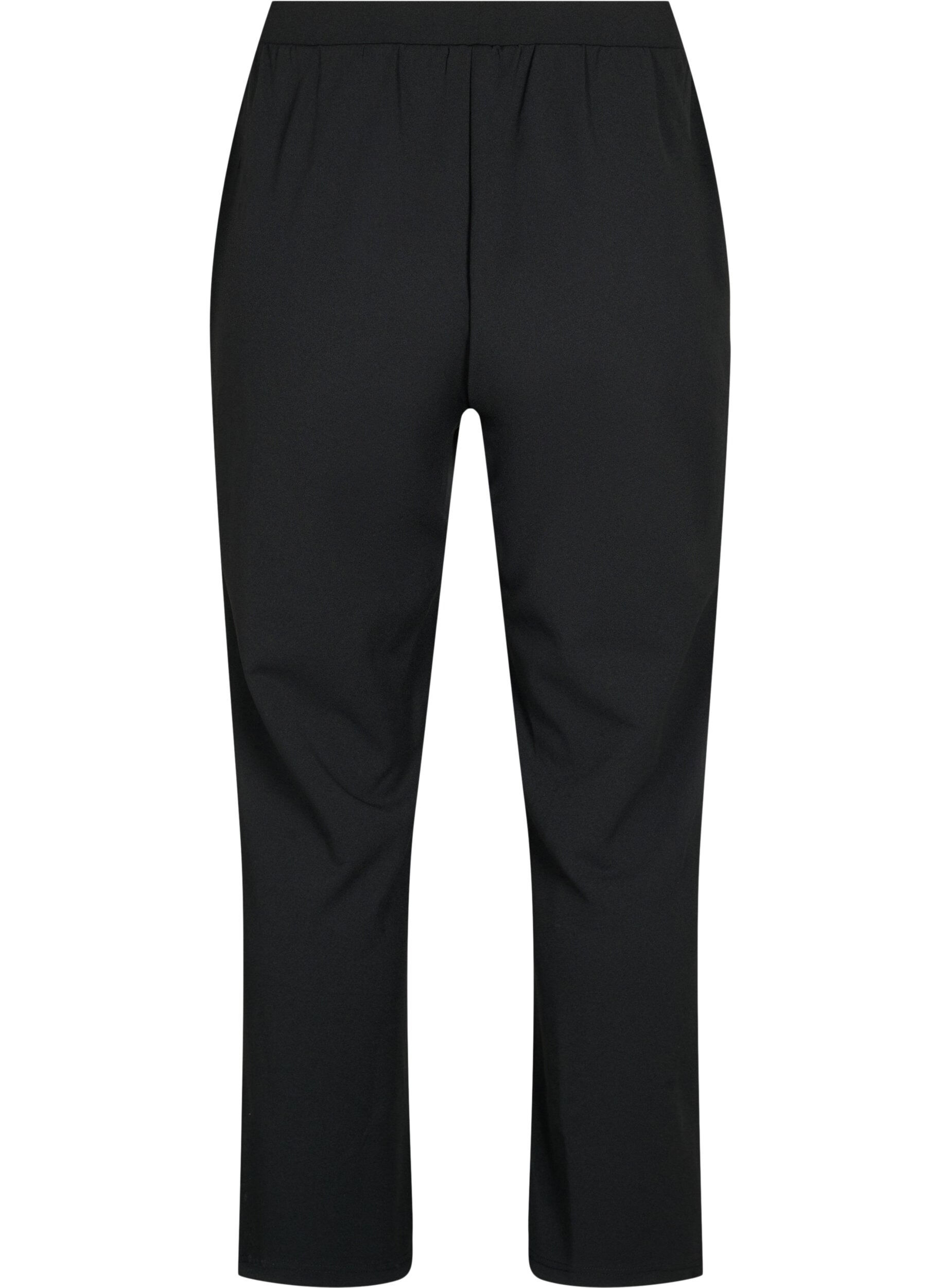 ZizziFLASH - Broek met rechte pasvormFLASH - Broek met straight fit, Zwart, Packshot image number 1
