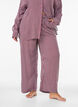 Nachtshirt met strepen en hartjes, Donker Bordeaux, Model image number 3