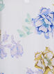 Pliss&eacute; blouse met lange mouwen en bloemenprint, Wit, Packshot image number 2