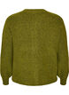 Vest van ribtricot met knopen, Groen, Packshot image number 1