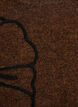 Jumper jurk met grote bloem applicatie, Bruin, Packshot image number 2