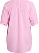 Katoenen tuniek met V-hals, Roze, Packshot image number 1