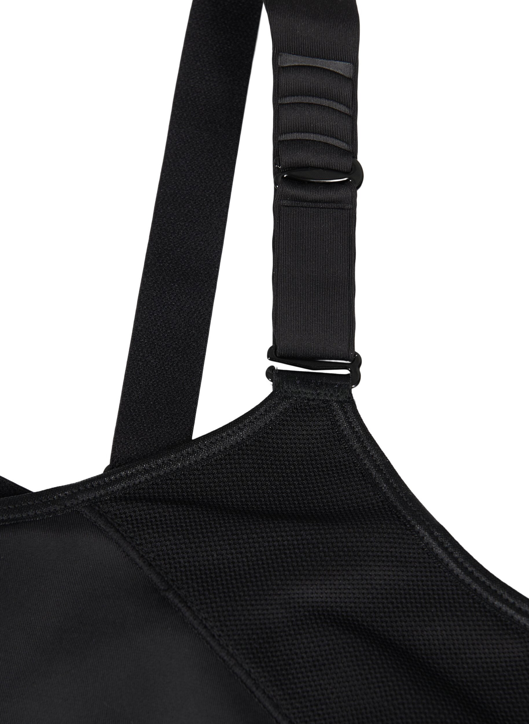 ZizziCORE, SUPER HIGH, SPORTS BRA - Sportbeha met verstelbare schouderbandjes, Black, Packshot image number 3