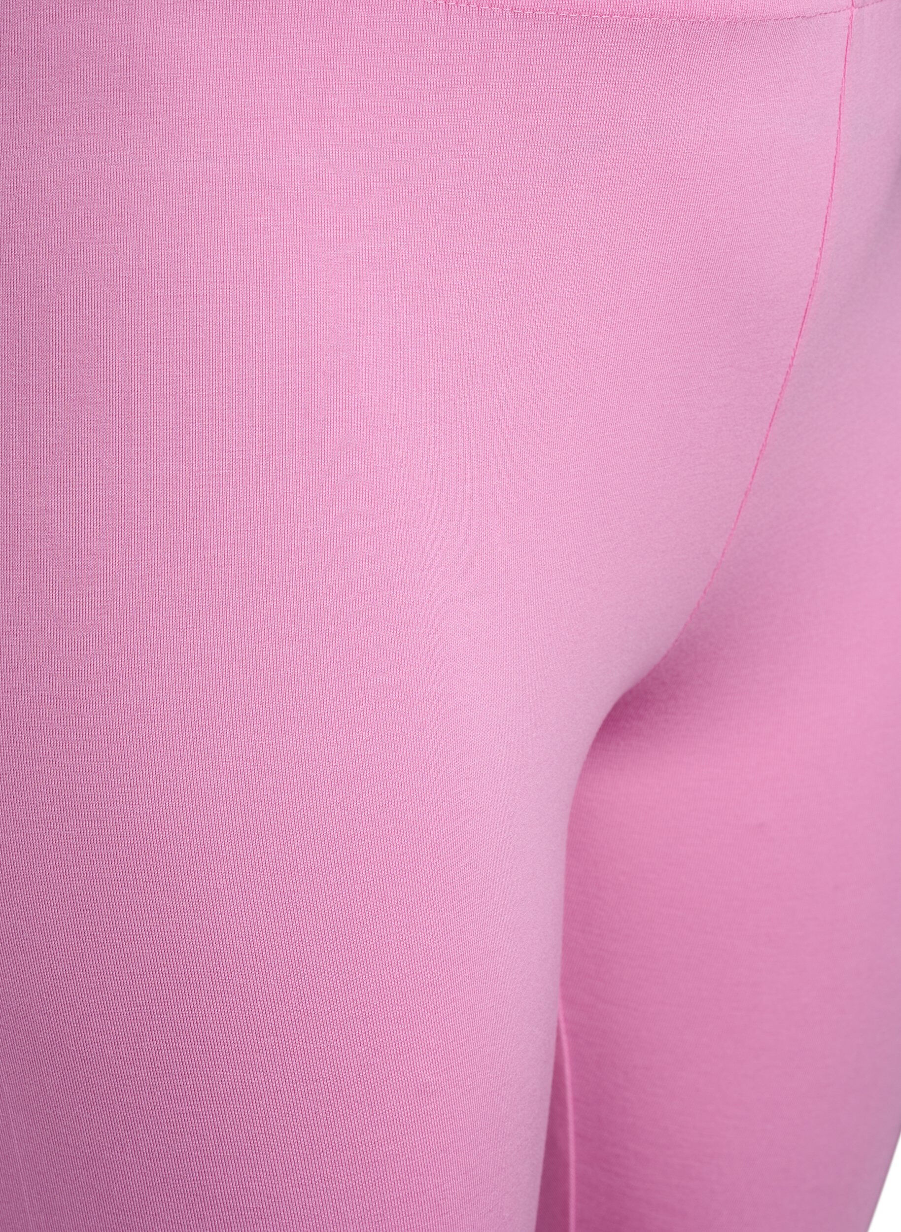 Zizzi Leggings basiques en viscose, Rose, Packshot image number 2