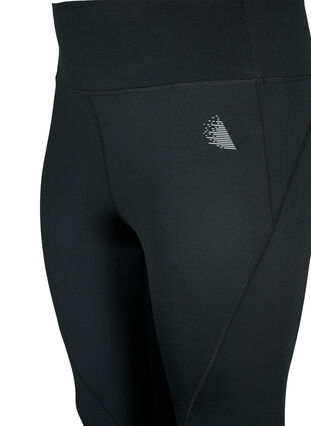 ZizziSportlegging met fleecevoering, Black, Packshot image number 2