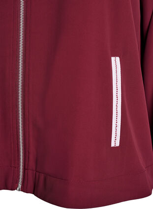 ZizziTrackjack met sportieve details en ritssluiting, T. Port Orch Stripe, Packshot image number 3