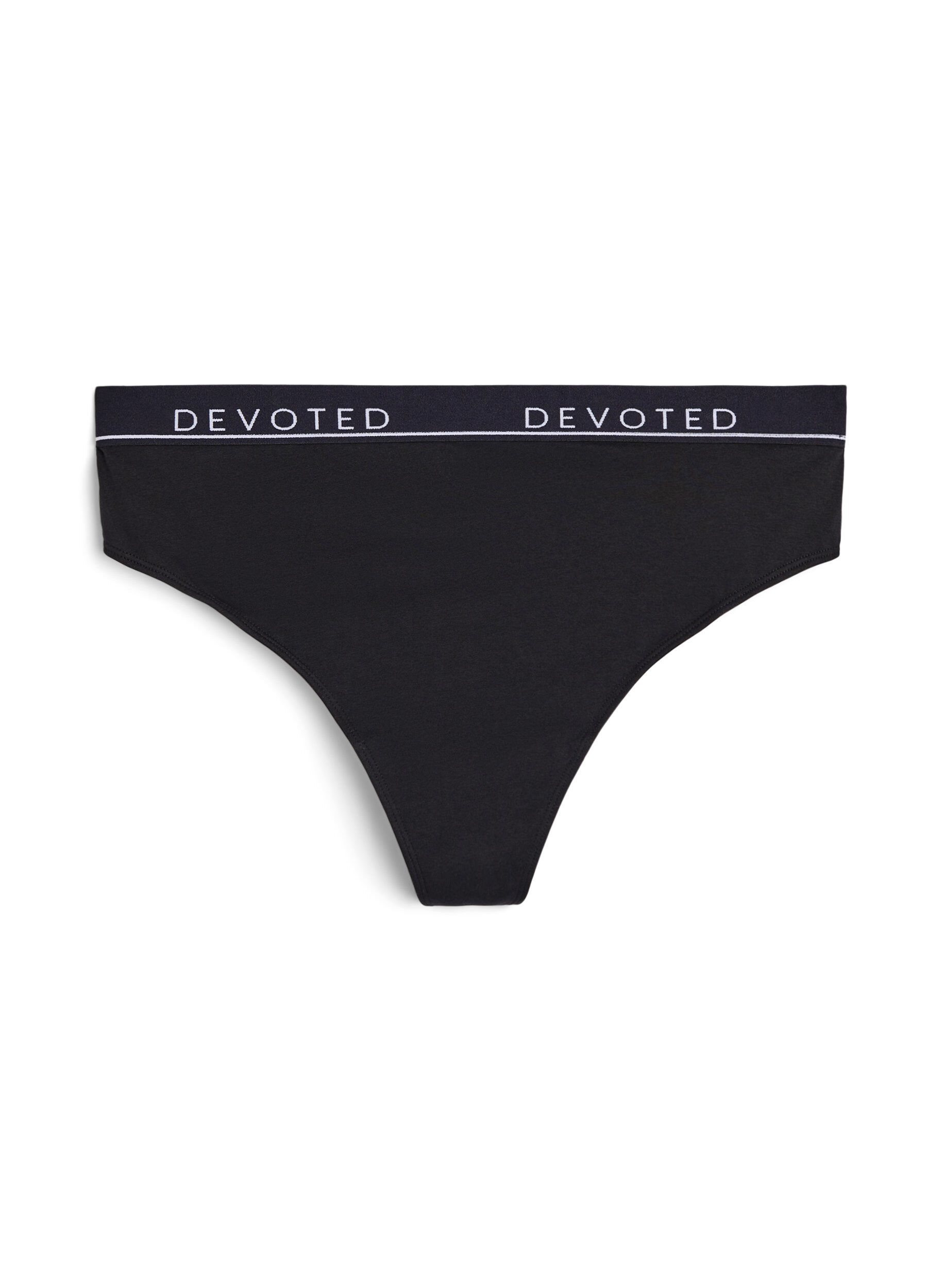 Katoenen G-string met normale taille