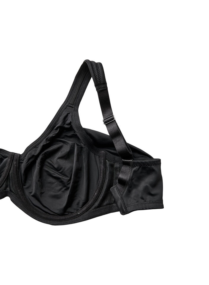 Soutien-gorge confort avec armatures et bonnets moul&eacute;s, Noir, Packshot image number 3