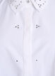 Shirt met strassteentjes, Wit, Packshot image number 2
