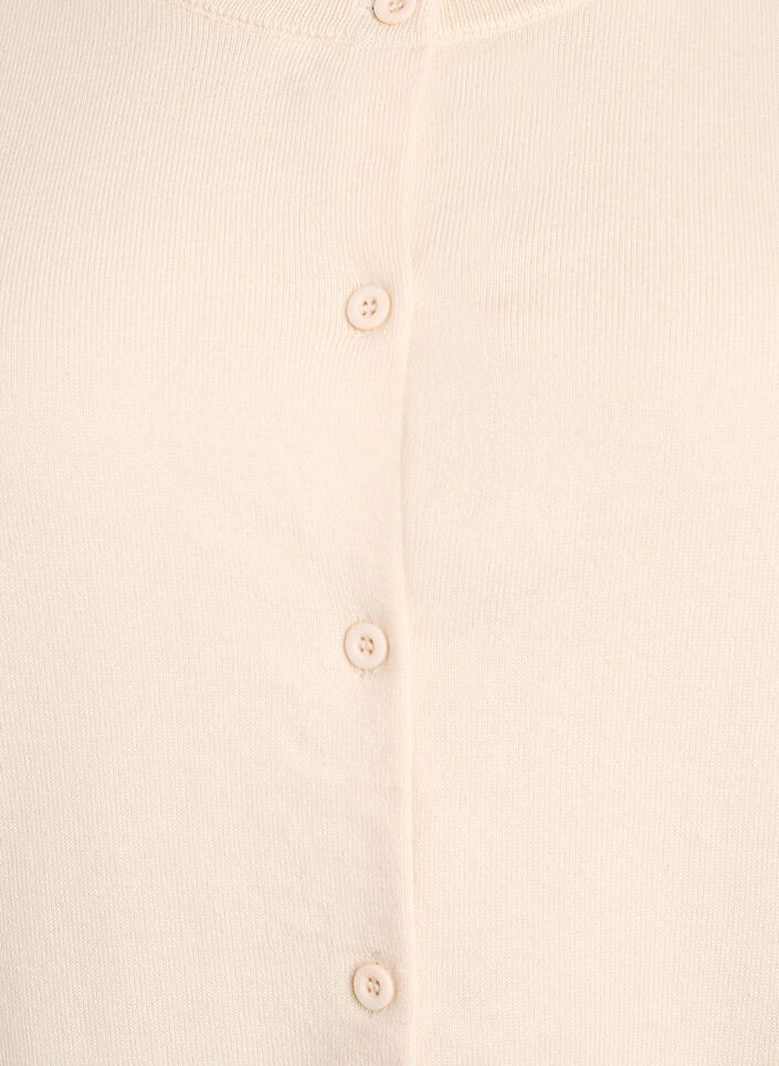 FLASH – Fijngebreide vest met ronde hals, Beige, Packshot image number 2