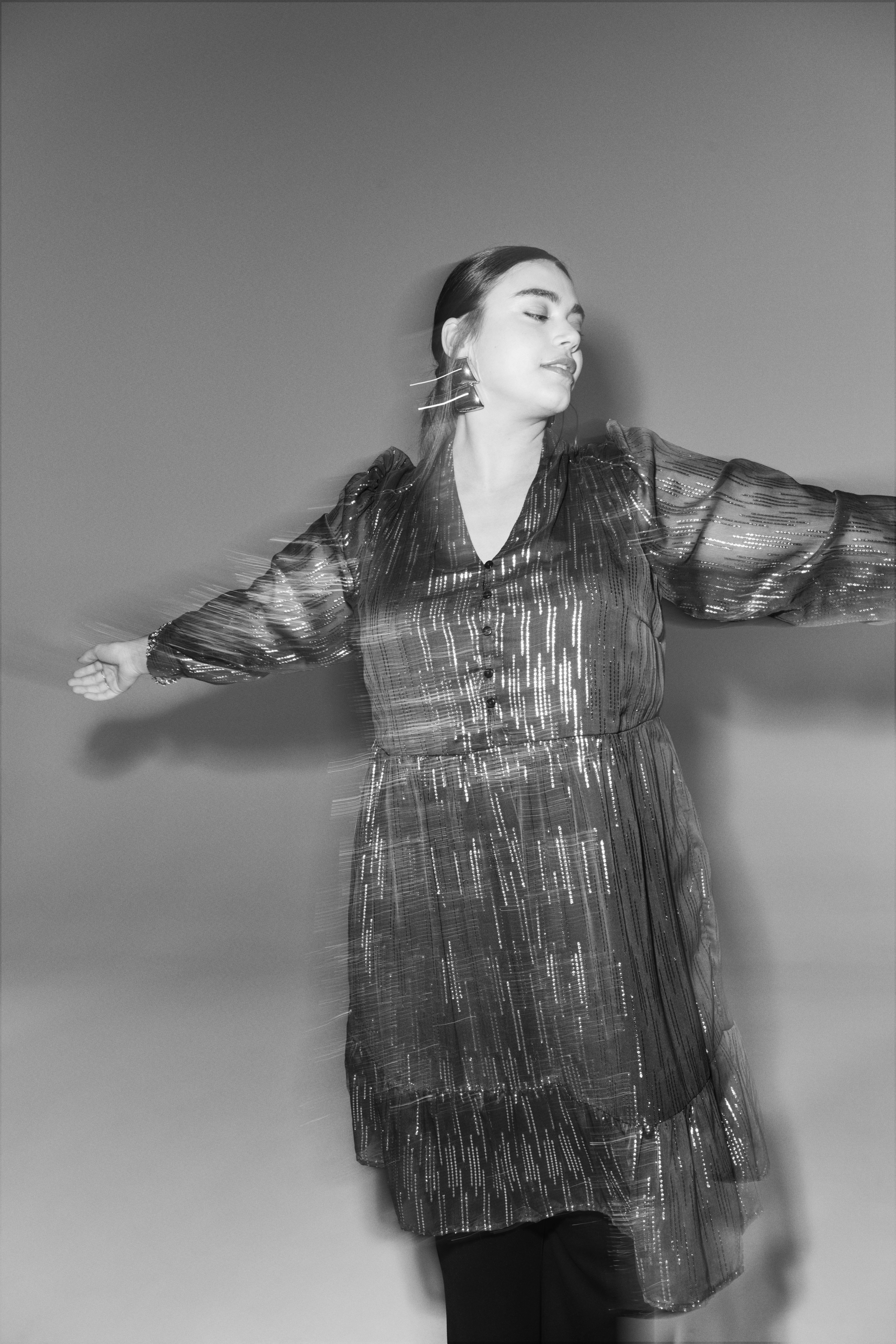 ZizziJurk met glitters, , Model