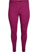 Enkellange leggings in viscose stof, Roze, Packshot image number 0