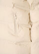 Korte gewatteerde jas met afneembare capuchon, Vanille, Packshot image number 3