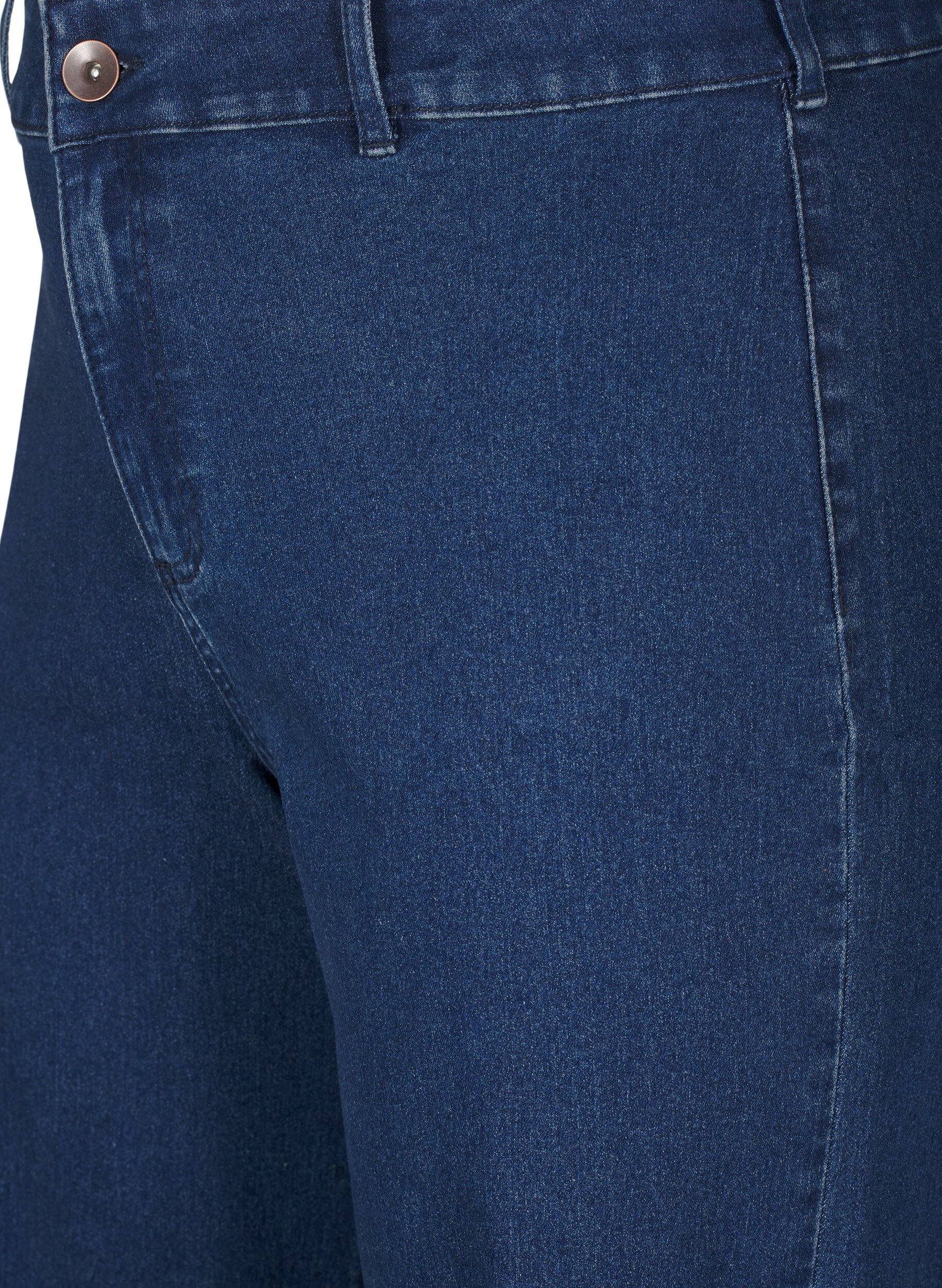 ZizziFLASH - Jeans met wijde pijpen, Blauw, Packshot image number 2