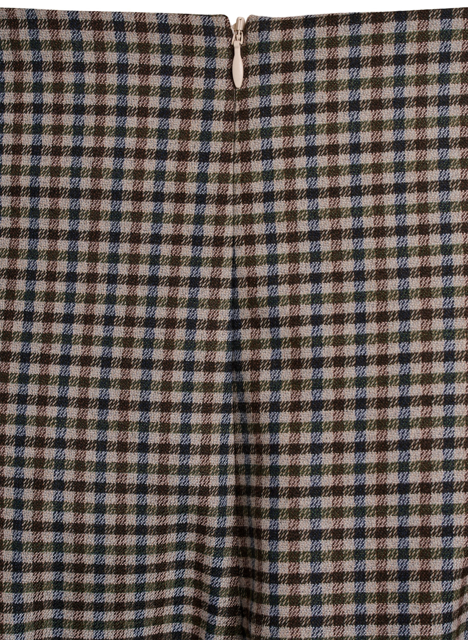 ZizziKorte A-lijn rok, Bruin, Packshot image number 3