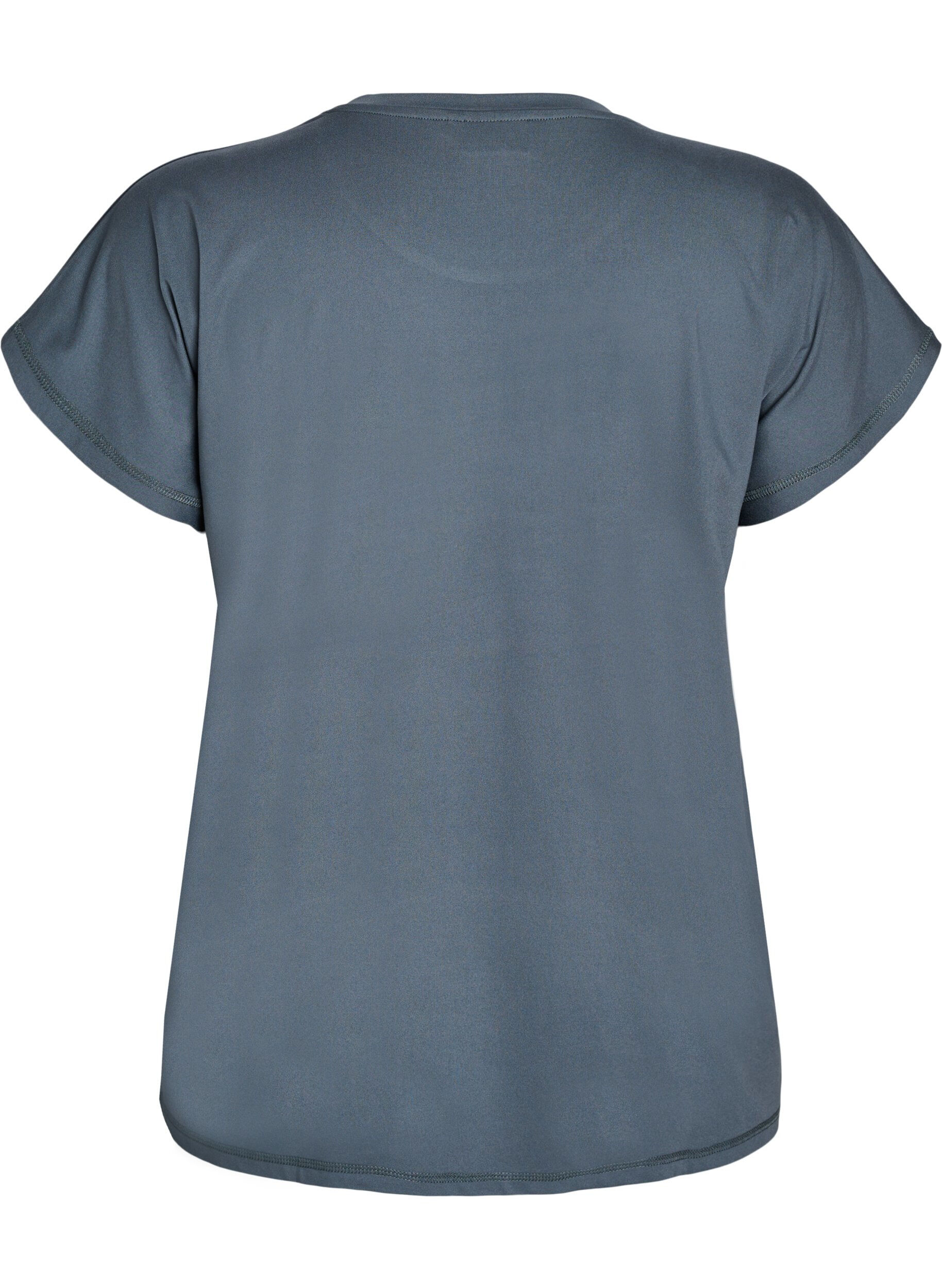 ZizziEffen gekleurd trainingsshirt, Groen, Packshot image number 1