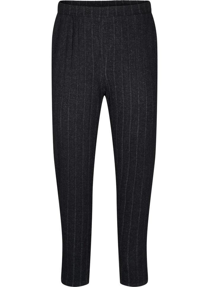 Loungebroek met zakken, Zwart, Packshot image number 0