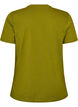 Basic katoenen T-shirt met ronde hals, Green, Packshot image number 1