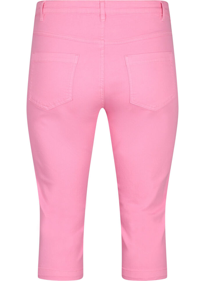 Strakke Emily capri broek, Rosebloom, Packshot image number 1
