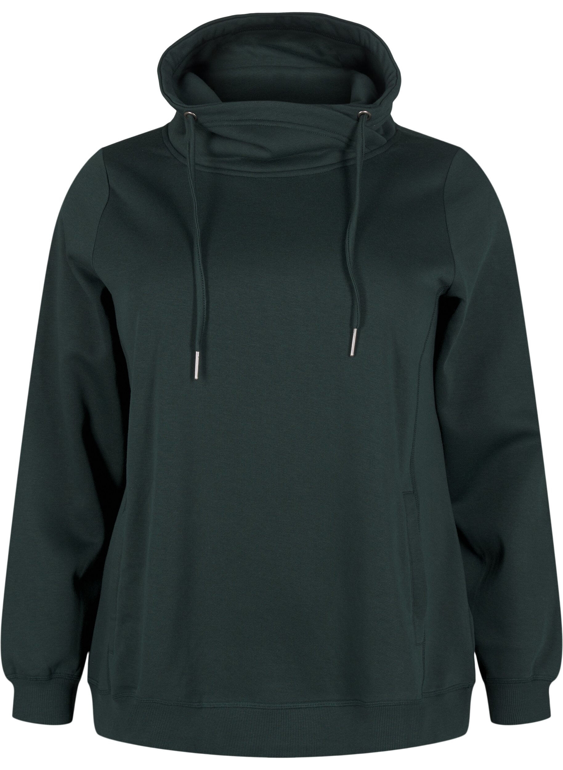 FLASH - Sweatshirt met hoge kraag