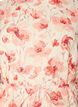 Enkellange jurk met vlindermouwen en strikceintuur, Roze, Packshot image number 2
