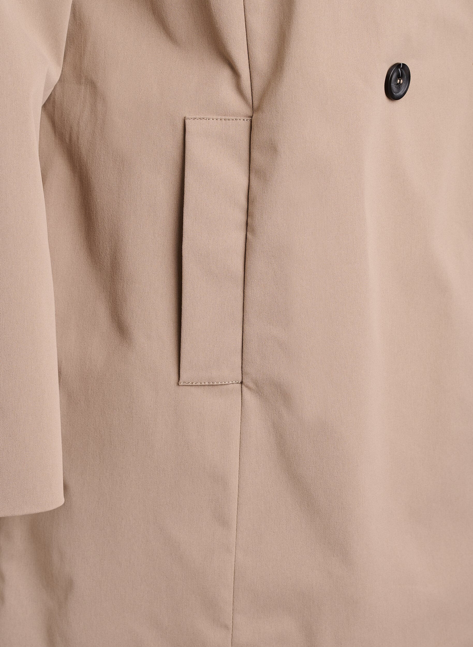 ZizziWaterafstotende lentejas met een A-lijnsnit, Grijs, Packshot image number 3