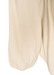 Viscose blouse met V-hals en afgeronde zoom, Beige, Packshot image number 3