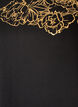 Katoenen T-shirt met bloemenprint, Zwart, Packshot image number 2