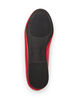 Wide fit - Ballerina met strikje, Rood, Packshot image number 4