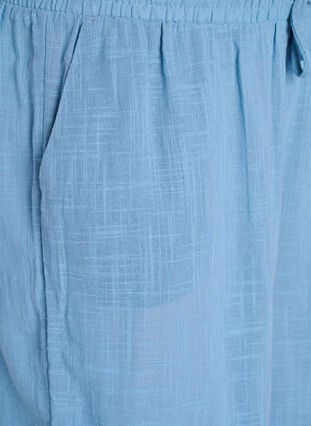 ZizziFLASH - Broek met rechte pijpen en een hoge taille, Blauw, Packshot image number 2