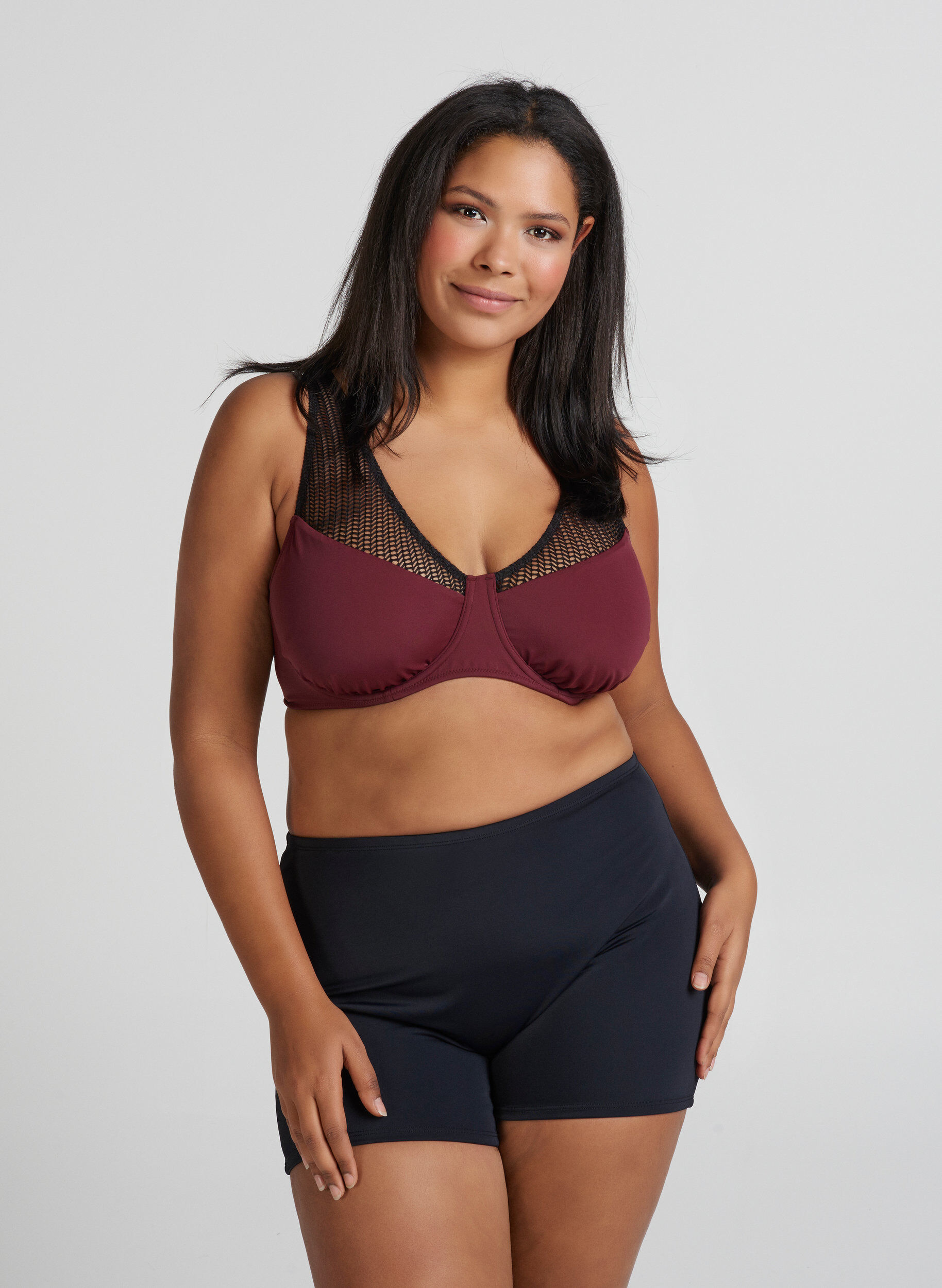 ZizziBikinibroekje, Zwart, Model image number 3