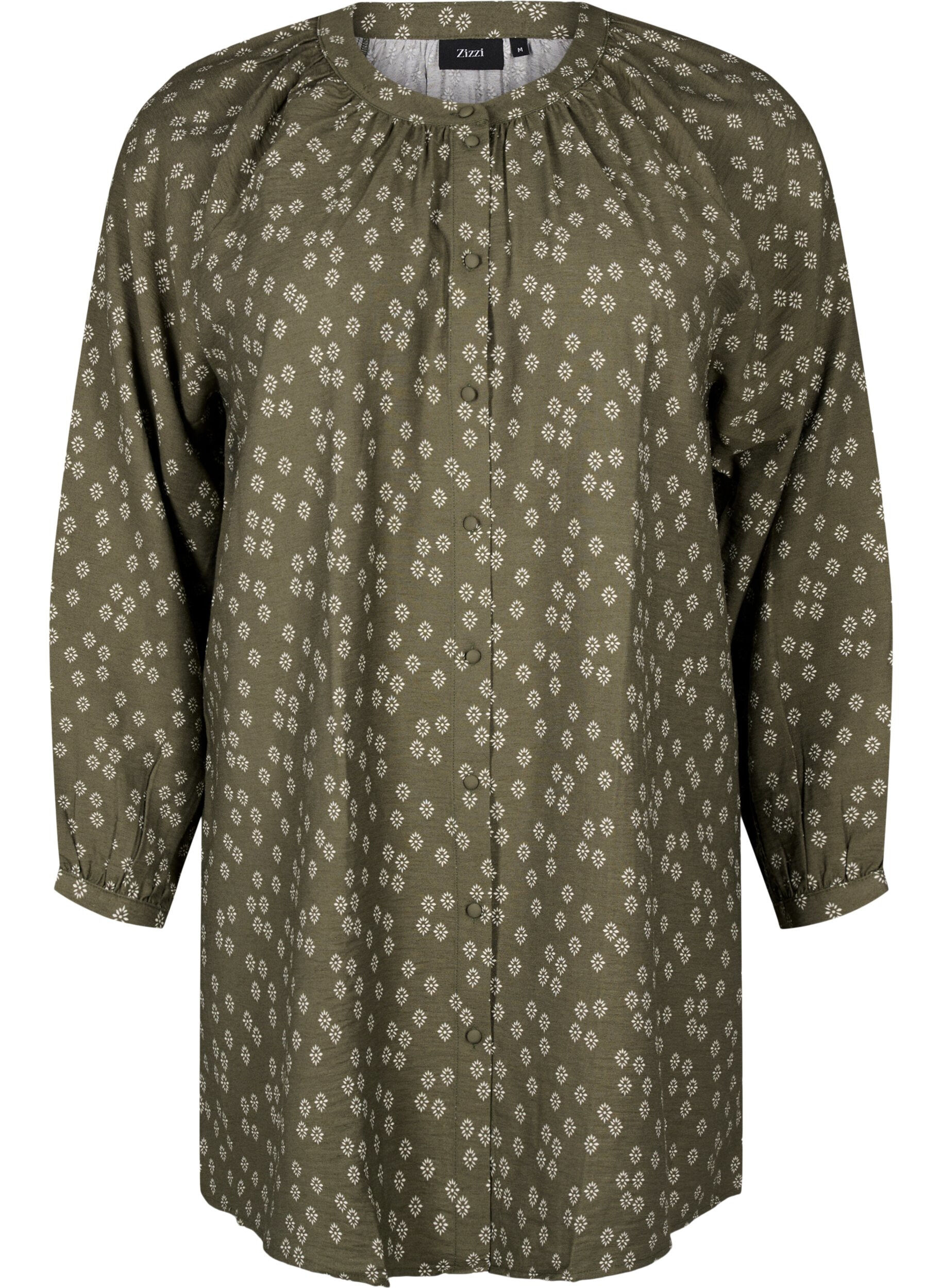 Tunic met lange mouwen en bloemenprint