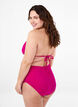 Bikinibroekjes met hoge taille, Roze, Model image number 1
