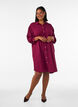 Lange shirt met een lichte textuur, Rood, Model image number 1
