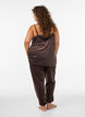 Losse velourbroek, Bruin, Model image number 2