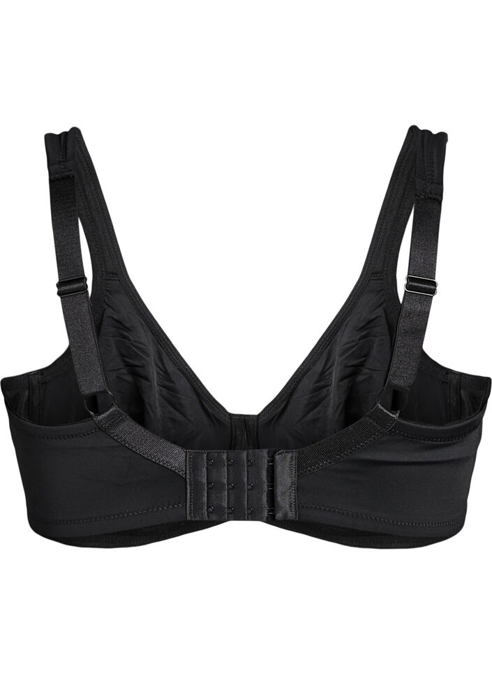 Soutien-gorge confort avec armatures et bonnets moul&eacute;s, Noir, Packshot image number 1