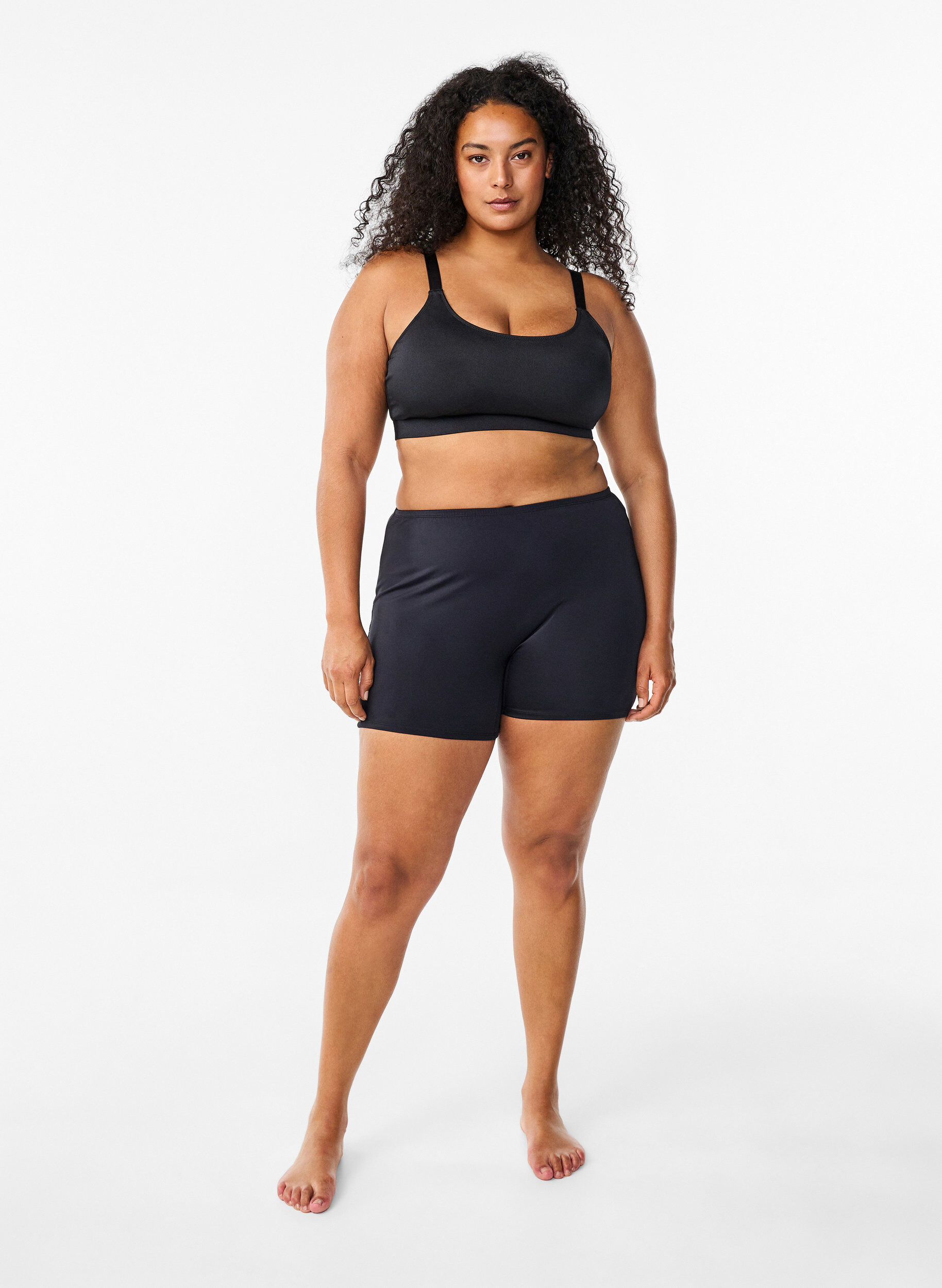 ZizziBikinibroekje, Zwart, Model image number 1