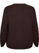 Cardigan met ronde knopen, Bruin, Packshot image number 1