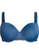 Soutien-gorge moul&eacute; avec r&eacute;sille, Bleu, Packshot image number 0
