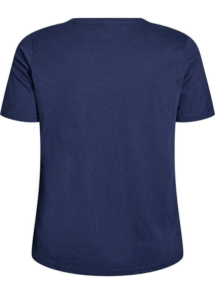 FLASH - T-shirt met motief, Blauw, Packshot image number 1