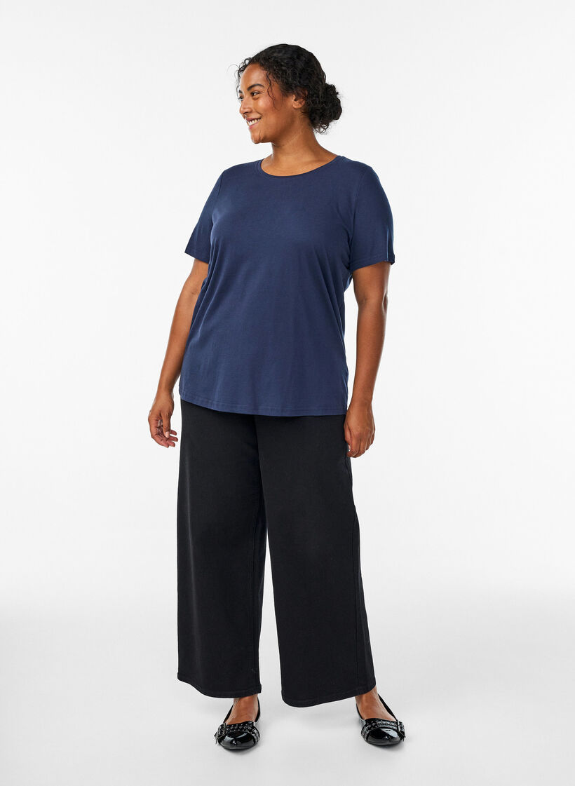 FLASH - T-shirt met print, Blauw, Model image number 1