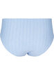 Bikinibroekje met een tai-cut en textuurpatroon, Blauw, Packshot image number 1