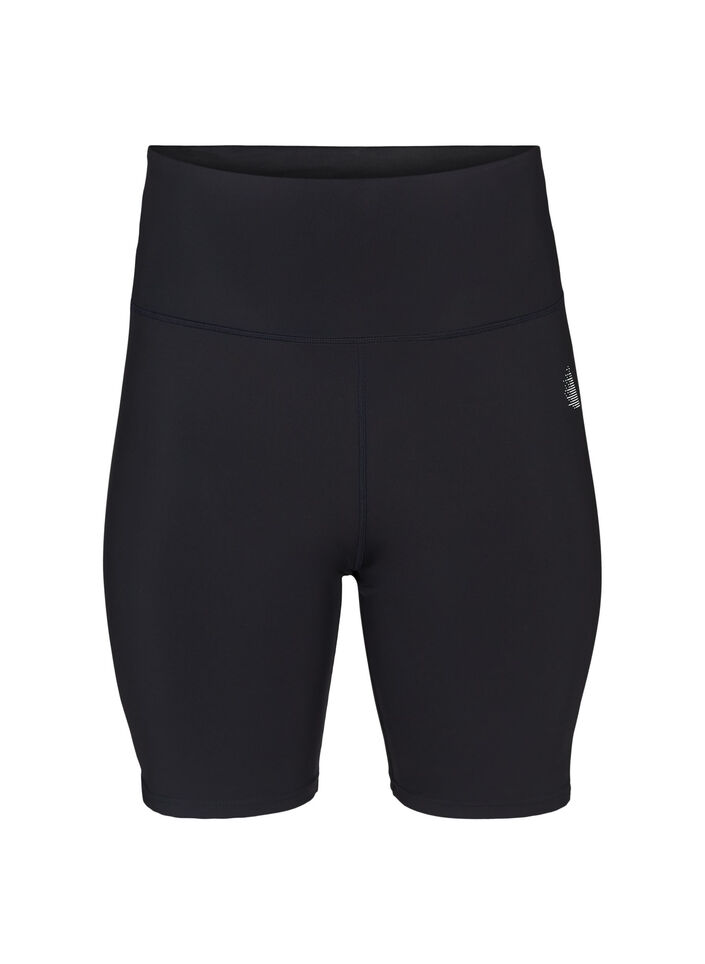 Strakke sport shorts, Black, Packshot