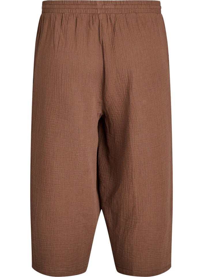 Culotte broek van katoen met hoge taille, Rain Drum, Packshot