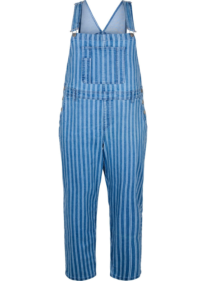 Denim overalls, L. B. D. Stripe, Packshot