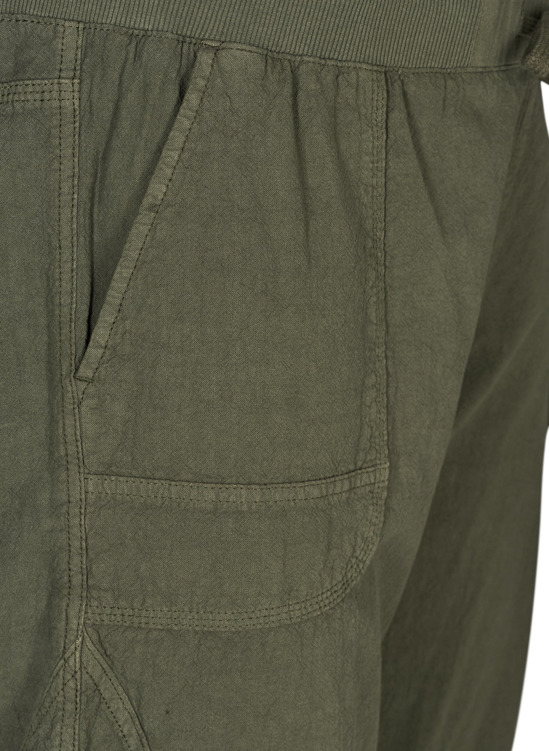 ZizziOnderbroek in katoen, Groen, Packshot image number 2