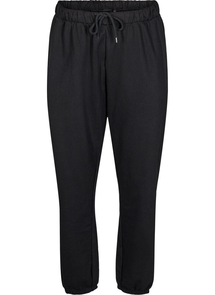 Trainingsbroek met zakken, Zwart, Packshot image number 0