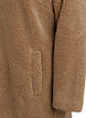 Zachte teddystof jack met knoopsluiting en een kraag, Bruin, Packshot image number 3