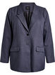 Klassieke blazer met zakken, Grijs, Packshot image number 0