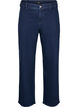 Jeans met hoge taille en wijde pijpen, Blauw, Packshot image number 0